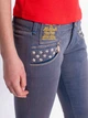 Джинсы с заклепками Killah DL0083-G94610METAL-MARLEN S (5726S) Сиреневый - изображение 3