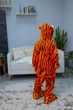 Піжама кігурумі Kigurumi для дівчинки Тигр Помаранчевий на зріст 155 - 165 см (202441) - зображення 5