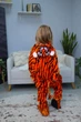 Піжама кігурумі Kigurumi для дівчинки Тигр Помаранчевий на зріст 100 - 110 см (202441) - зображення 7