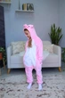 Пижама кигуруми Kigurumi для девочки Поросенок Свинка Пеппа Розовый на рост 110 - 120 см (201542) - изображение 3