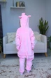Пижама кигуруми Kigurumi для девочки Поросенок Свинка Пеппа Розовый на рост 110 - 120 см (201542) - изображение 7
