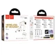 Навушники HOCO EQ12 Rima true wireless BT headset Milky White - зображення 4