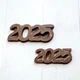Пластикова форма (молд) "Новий рік 2025" для шоколаду, 6 см, 7,5 см, 10 см - зображення 3
