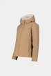 Жіноча двостороння куртка СМР REVERSE JACKET FIX HOOD TWILL 34K0026-P814-38 Бежевий - зображення 2
