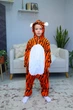 Піжама Дитяча Кігурумі Сліп Для Хлопчика My Kigu Костюм Тигр Помаранчевий 110 - 120 см. (MK202444) - зображення 5