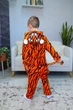 Піжама Дитяча Кігурумі Сліп Для Хлопчика My Kigu Костюм Тигр Помаранчевий 110 - 120 см. (MK202444) - зображення 8