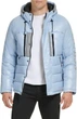 Куртка-пуховик зимова GUESS Mid-Weight Puffer Jacket с капюшоном Color: Powder Blue Размер: 2XL - зображення 2