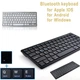 Безпровідна Bluetooth Клавіатура Keyboard BK-880 для Android, Chrome OS, iOS, Linux, Mac OS, Microsoft Windows Чорна - зображення 2