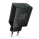 Зарядний пристрій мережевий MAKE 12W 2USB 2.4A Black - изображение 1