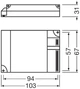 1x26-42 ЕПРА для компактних люмінесцентних ламп 220-240V IP20 [4008321329134] QTP-M Osram - изображение 3