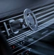 Автомобільний магнітний тримач для телефона MagSafe Air Outlet (без зарядки), GPS на повітропровід та панель, чорний (YS1001999) - зображення 5