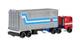 Машинка Базовая Hot Wheels Optimus Prime T7 Transformers и Транспортер Track Fleet 1:64 HXH02/JFF66 Red - изображение 3