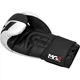 Боксерські рукавиці RDX BOXING GLOVES REX F4 Чорний, Білий 12 унцій (BGR-F4B 12) - зображення 5