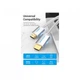 Кабель мультимедийный HDMI to HDMI 10.0m V2.0 4K 60Hz Silver Metal Type Vention (AABIL) - изображение 6