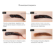 Гель-краска для бровей Dragon Ranee Eyebrow Natural Three-Dimensional 02 светло-коричневый - изображение 4