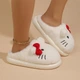 Женские пушистые домашние тапочки утепленные с закрытым носком Hello Kitty 35 22,5 см (10302) - изображение 7