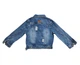 Дитяча куртка джинсова RESSER jeans 122 см синій - зображення 2