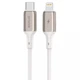 Дата кабель Proove Flex Metal Type-C to Lightning 27W (1m) White - изображение 1