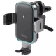Автодержатель с Беспроводное зарядное устройство Proove Triple Clamp Pro 15W (Metal gray) (203611) - изображение 2