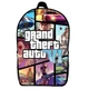 Рюкзак ГТА (School Gear bag GTA 06) черный, 39 х 27 х 14 см - изображение 1