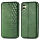 Чехол Deexe Rhombus Wallet для Samsung Galaxy A06 (A065) - Green - изображение 1