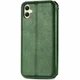 Чехол Deexe Rhombus Wallet для Samsung Galaxy A06 (A065) - Green - изображение 5