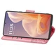 Чохол-книжка з малюнком UniCase Butterfly Pattern для Motorola Moto G85 - Pink - зображення 3