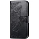 Чохол-книжка з малюнком UniCase Butterfly Pattern для Motorola Moto G85 - Black - зображення 6