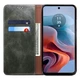 Чохол-книжка з кишеньками UniCase Leather Wallet для Motorola Edge 50 Neo / Edge 60 Neo - Green - зображення 2
