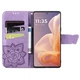 Чохол-книжка з малюнком UniCase Butterfly Pattern для Motorola Moto G85 - Light Purple - зображення 2