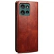 Чехол-книжка с кармашками UniCase Leather Wallet для Motorola Edge 50 Neo / Edge 60 Neo - Brown - изображение 6