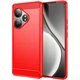 Силіконовий (TPU) чохол UniCase Carbon для Realme GT Neo 6 SE / GT 6T / GT 7 - Red - зображення 1