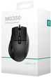 Mysz DeepCool MG350 Wired Mouse USB Black (6933412796312) - obraz 6