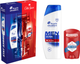 Zestaw upominkowy Head&Shoulders Szampon przeciwłupieżowy 330 ml + Old Spice Dezodorant Whitewater 50 ml (8700216614719) - obraz 1