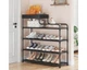 Стелаж для взуття Shoe rack Полиця для взуття (60х21х78.5см) Чорний - зображення 1