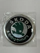 Наклейки на колпаки Skoda зеленая, диам. 90мм (KS-99) - изображение 2