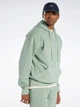 Худи мужское Reebok Cl Nd Ft Hoodie HS9149 XS Оливковое (4066751122732) - изображение 1