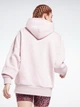 Худи теплое оверсайз женское Reebok Sr Oversized Hoodie GU5843 2XS Розовое (4064054958843) - изображение 2