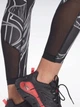 Спортивные леггинсы для фитнеса высокие женские Reebok H51741 XS Черные (4065424200401) - изображение 5