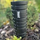 Массажный ролик (роллер) PowerPlay 4025 Massage Roller 33x14 см Черный (PP_4025_Black) - изображение 5