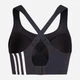 Спортивный топ для фитнеса женский Adidas TLRD Impact Training High-Support IQ3384 XL Черный (4067886028241) - изображение 7