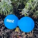 Массажный силиконовый двойной мяч PowerPlay PP-4355 Silicone Lacrosse Peanut Ball 6.3x12.6 см Синий (PP-4355_Blue) - изображение 6