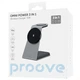 Беспроводное Зарядное Устройство Proove Omni Power 15W 3-in-1 gray - изображение 4