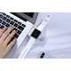 Бездротовий зарядний пристрій Apple Watch UGREEN CD144 Magnetic Charging Module for Apple Watch 5V/1A White - зображення 6