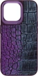 Чехол для смартфона Harder Glamorous Croco для Apple iPhone 14 Pro Max Dark Purple (ARM76775) - изображение 1