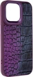 Чехол для смартфона Harder Glamorous Croco для Apple iPhone 14 Pro Max Dark Purple (ARM76775) - изображение 2