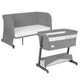 Кроватка детская 5в1 Lionelo THOMI PLUS GREY CONCRETE - изображение 1