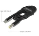 Кабель для заряджання ноутбука Lenovo з тригером PD 100W Type-C на DC 7.9x5.5x1.0 (20V) 1.8 метри - зображення 7