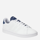 Tenisówki męskie z eko skóry adidas Advantage IF6097 44.5 Biały/Niebieski (4066765510907) - obraz 2