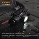 Светодиодный налобный фонарь аккумуляторный VIDEX VLF-H065A 1200Lm 5000K фонарик на голову с аккумулятором - изображение 7